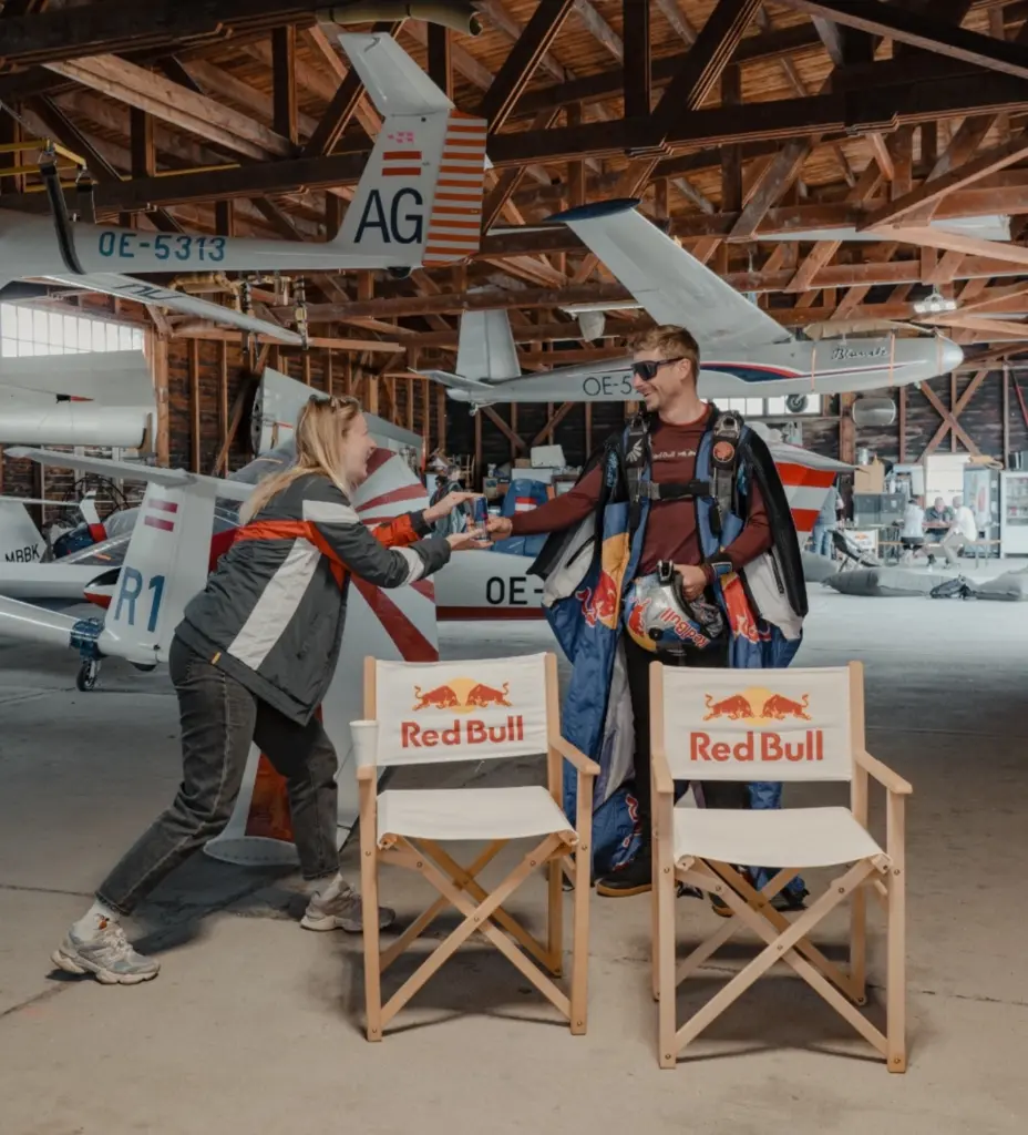 Marco Fürst Red Bull Skydive Member